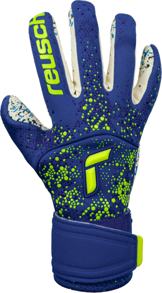 Reusch Pure Contact Fusion Junior 5272900 4018 blue yellow front